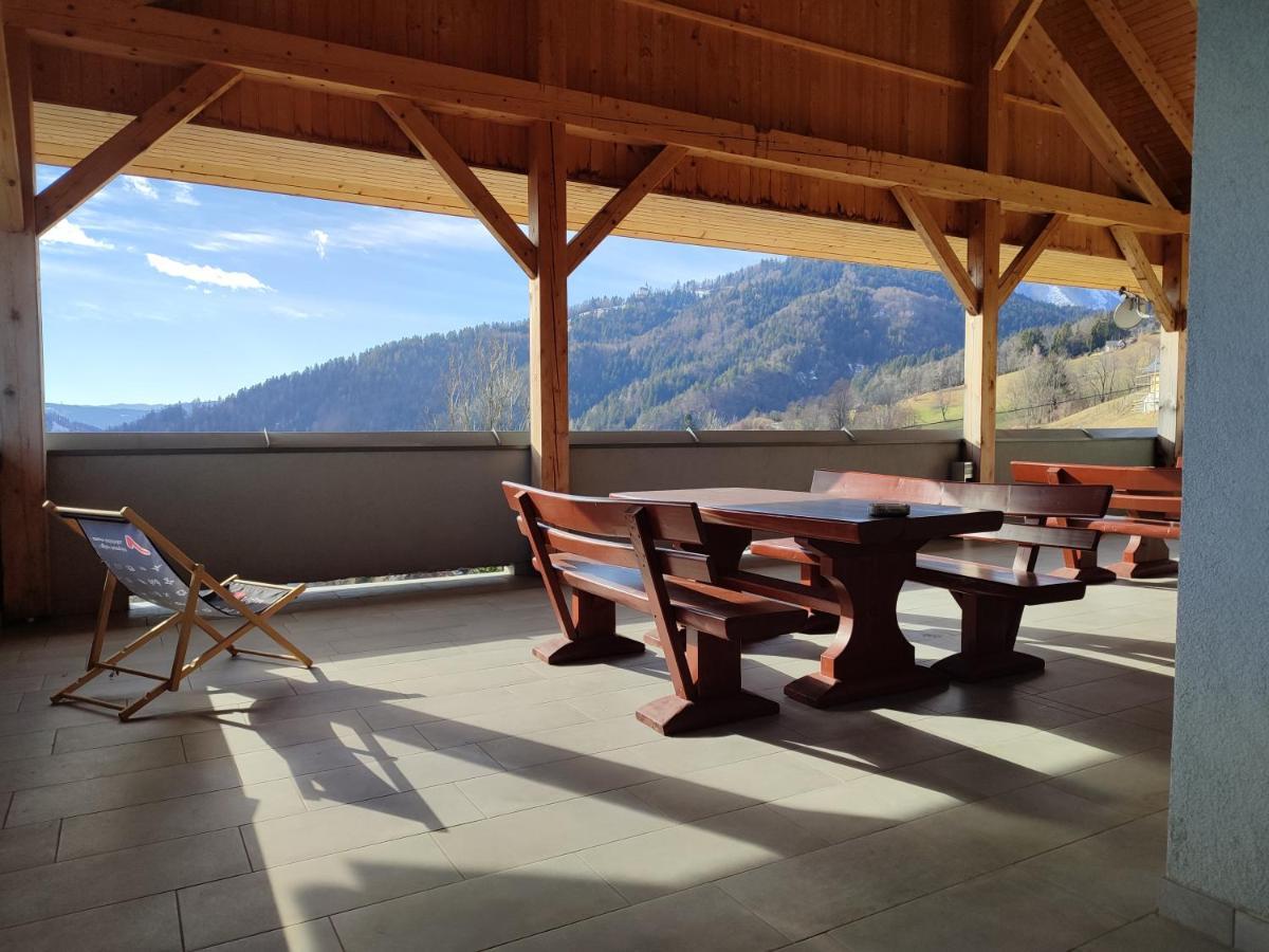 Gostilna Pension Blegos Поляне-над-Шкофьо Локо Екстер'єр фото